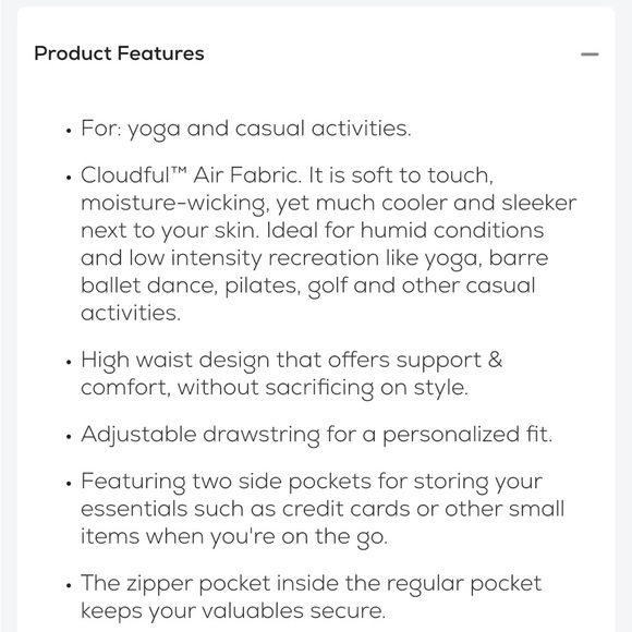 NWT Halara Cloudful Air Fabric Drawstring Full Length Joggers - Size S - Picture 6 of 10